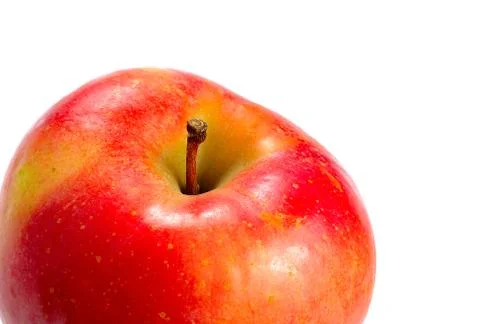 Red apple isolated Stock Photos