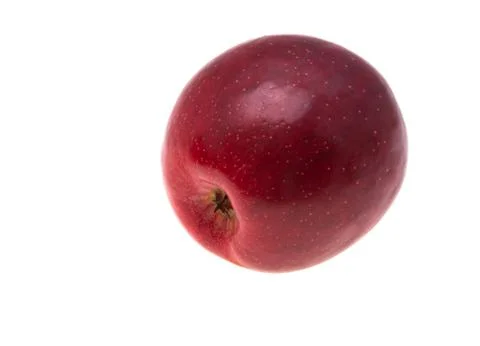 Red apple isolated Stock Photos