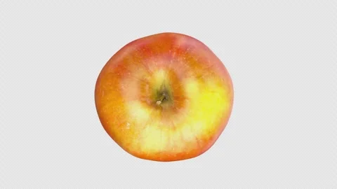 Red apple isolated on transparent background, fresh and juicy. Apple fruit .. Stockbeeldmateriaal 268200217