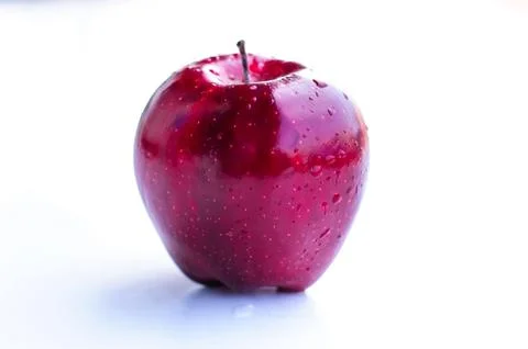 Red apple isolated on a white background Stock-Fotos