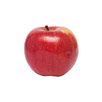 Red apple isolated on white background Stock Photos