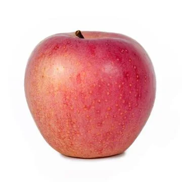 Red apple isolated on white background Foto stock