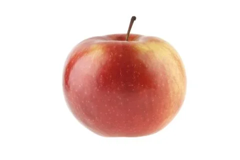Red apple isolated on white background Stock Photos