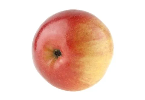 Red apple isolated on white background Stock Photos