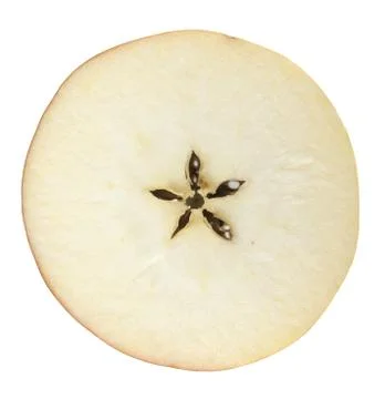 Red apple isolated on white background Stock Photos