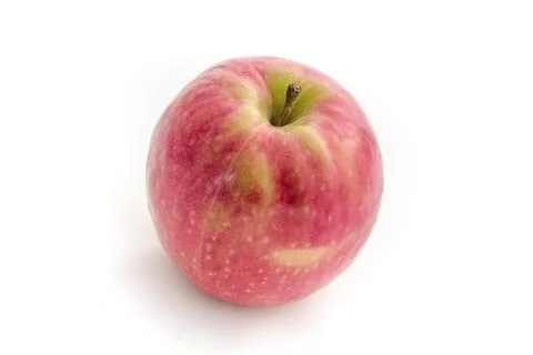 Red apple isolated on white background Foto stock