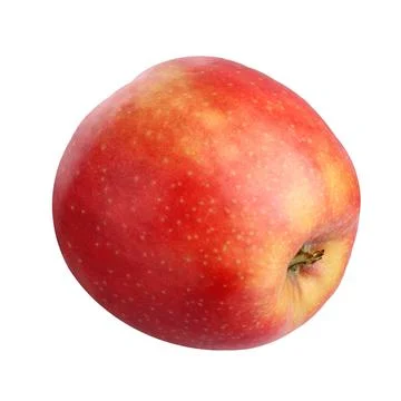 Red Apple isolated on a white background. Foto stock
