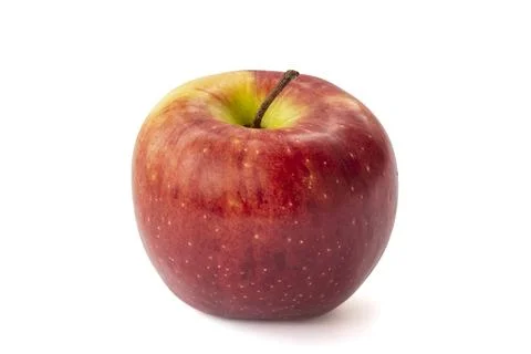 Red apple isolated on white background Stock Photos