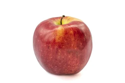 Red apple isolated on white background Stock Photos