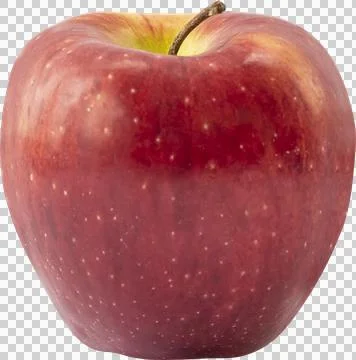 Red apple isolated on white background Stock Photos