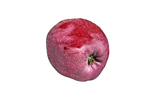 Red apple isolated on white Stock-Fotos