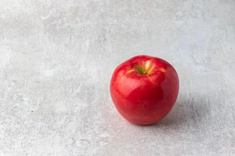 Red apple on a light background 写真素材