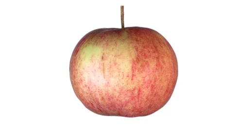 Red Apple in motion, seamless looping Video stock 81636102