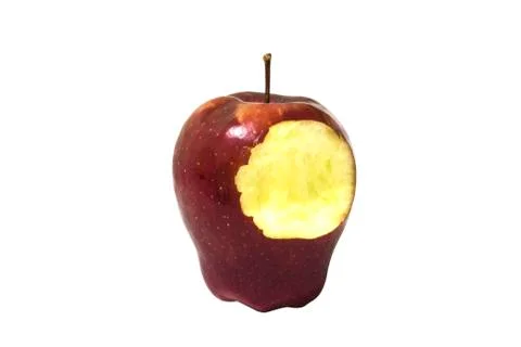 Red apple Foto stock