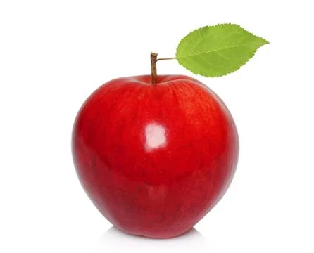 Red apple . Stock Photos
