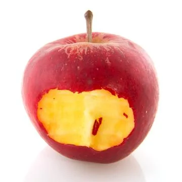Red apple Foto stock