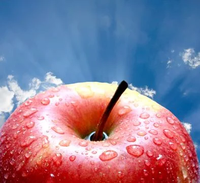 Red apple Stock Photos