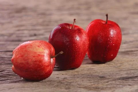 Red apple Stock Photos