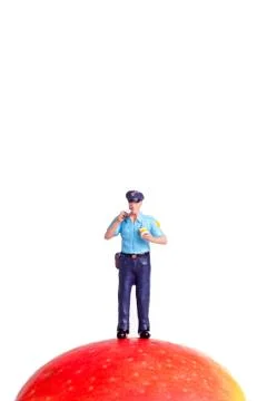 Red apple Stock Photos