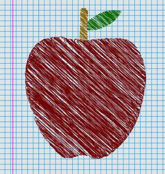 Red apple Stock Photos