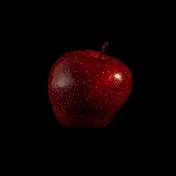 A red apple 스톡 사진