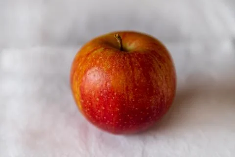 Red apple on a table Stock Photos