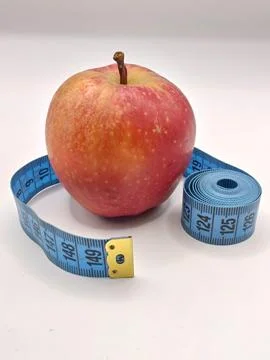 Red apple on the table Stock Photos