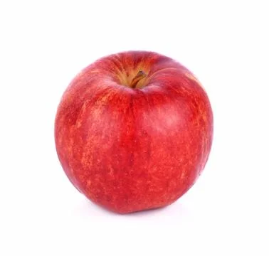 Red apple on white background Stock Photos