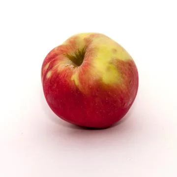 Red Apple on a white background Foto stock