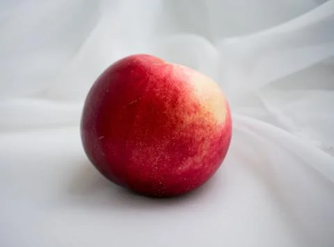 Red apple on white background Stock Photos