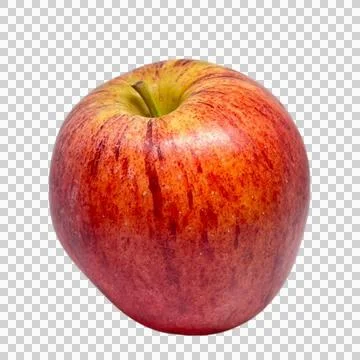 Red apple on white background Stock Photos