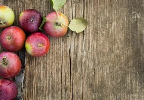 Red apples background Stock Photos