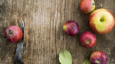 Red apples background Stock Photos