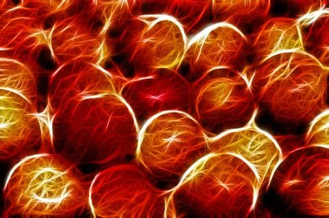 Red apples Stock Illustration