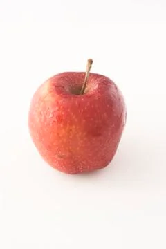 Red apples isolated Stock Photos