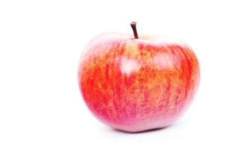 Red apples isolated on white Stock Photos