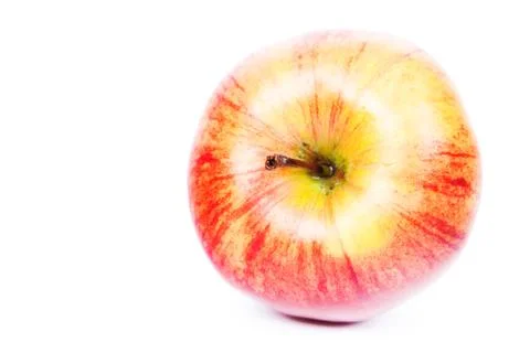 Red apples isolated on white 스톡 사진