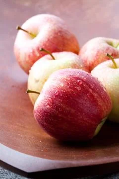 Red apples Foto stock
