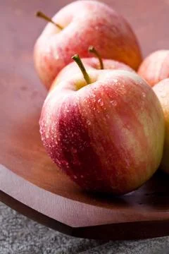 Red apples Stock Photos