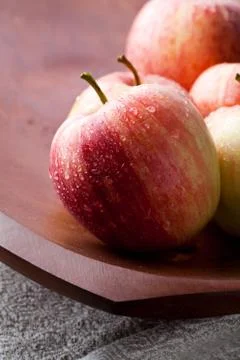 Red apples Stock Photos