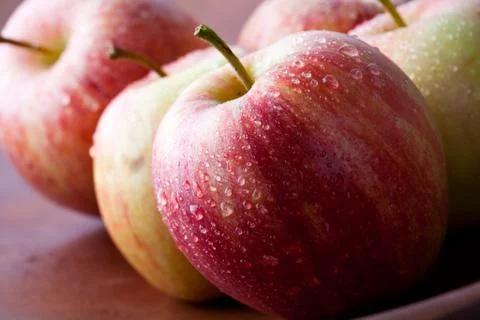 Red apples Stock Photos
