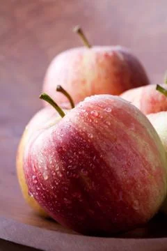 Red apples Stock Photos