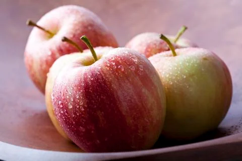 Red apples Stock Photos