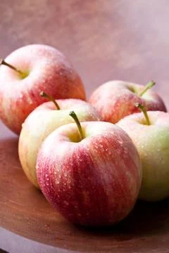 Red apples Stock Photos
