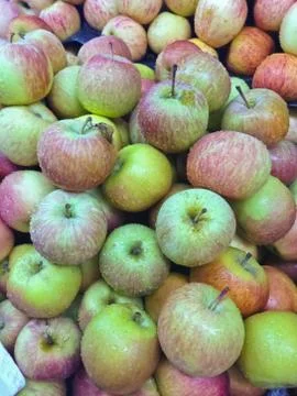 Red apples Stock Photos
