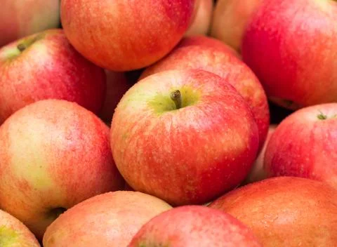 Red apples Stock Photos