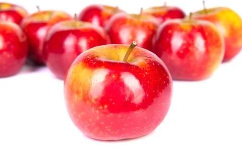 Red apples Stock Photos