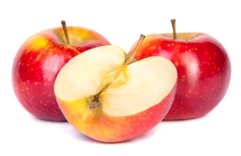 Red apples Stock Photos