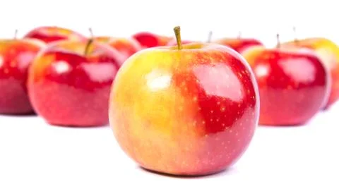 Red apples Stock Photos