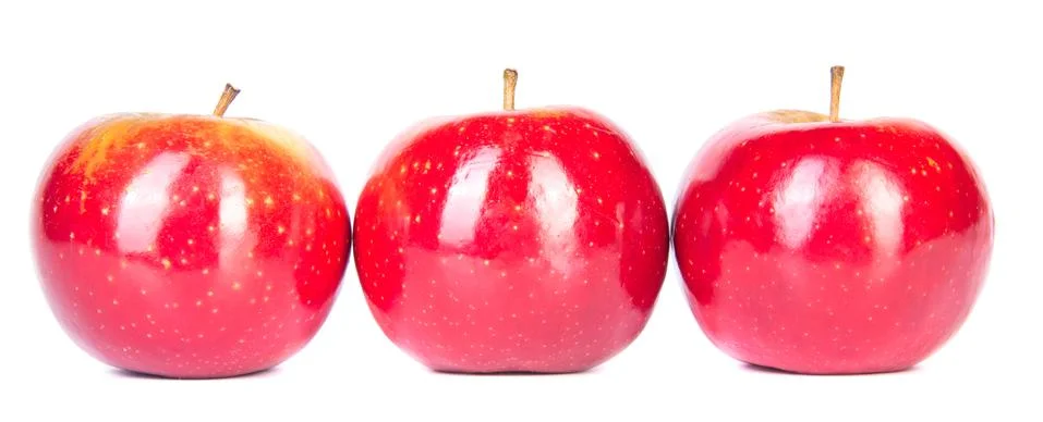 Red apples Stock Photos